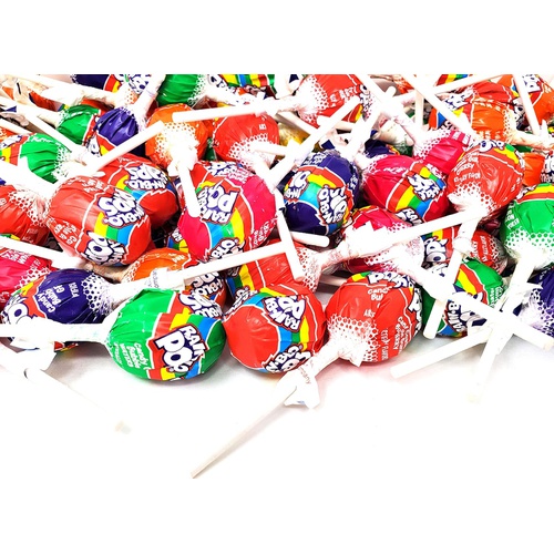  CRAZYOUTLET Easter Rainblo Lollipops Suckers Hard Candy, Assorted Fruit Flavors Mix, Bulk Pack 2 Lbs