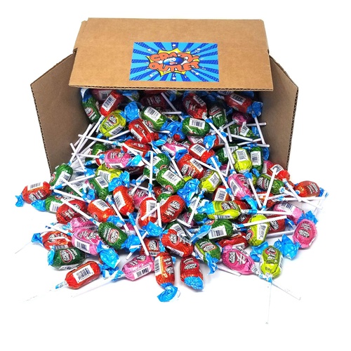  CRAZYOUTLET Easter JOLLY RANCHER Lollipops Hard Candy, Original Flavors Pops, Bulk Pack 2 Lbs