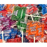 CRAZYOUTLET Easter Mix Charms Sweet Pops Assorted, Hard Candy Lollipops Fruit Flavors, Pack 3 Lbs