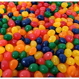 CRAZYOUTLET Jelly Beans Tiny Fruit Bird Eggs Candy Brachs Orchard Bulk Pack, 3 Lbs