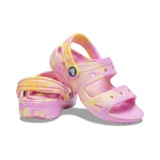 Crocs Kids Classic Marbled Tie-Dye Sandal (Toddler)