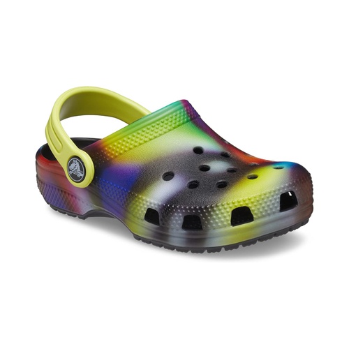 크록스 Crocs Kids Classic Tie-Dye Graphic Clog (Toddler)