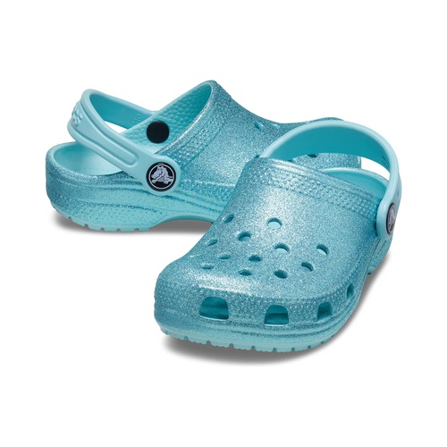 크록스 Crocs Kids Classic Glitter Clog (Toddler)