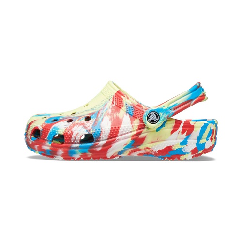 크록스 Crocs Classic Marbled Tie-Dye Clog