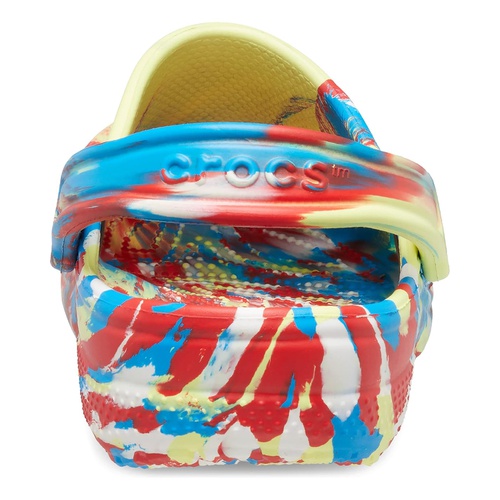 크록스 Crocs Classic Marbled Tie-Dye Clog