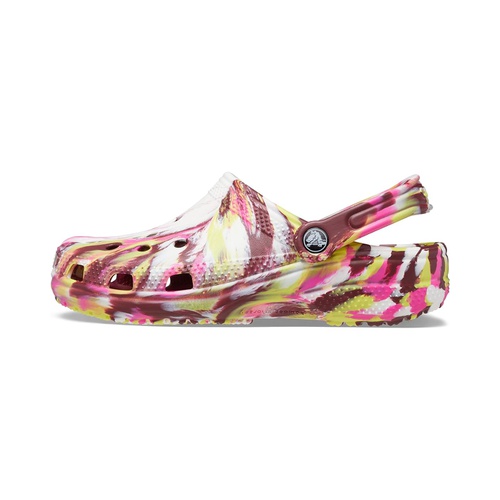 크록스 Crocs Classic Marbled Tie-Dye Clog