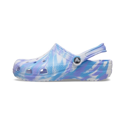 크록스 Crocs Classic Marbled Tie-Dye Clog