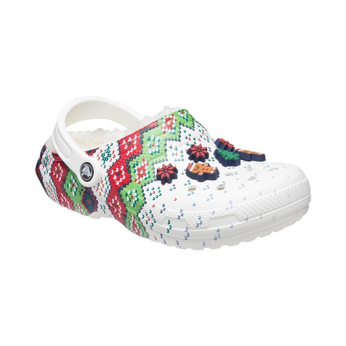 크록스 Crocs Classic Lined Holiday Charm Clog