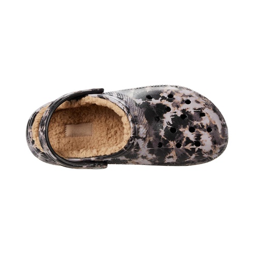 크록스 Crocs Classic Lined Tie-Dye Clog