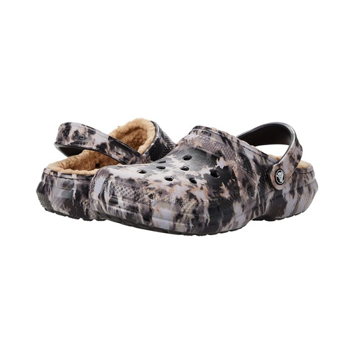 크록스 Crocs Classic Lined Tie-Dye Clog