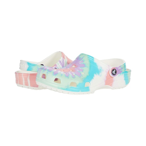 크록스 Crocs Classic Tie-Dye Graphic Clog