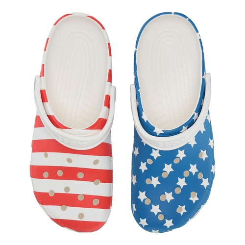 크록스 Crocs Classic American Flag Clog