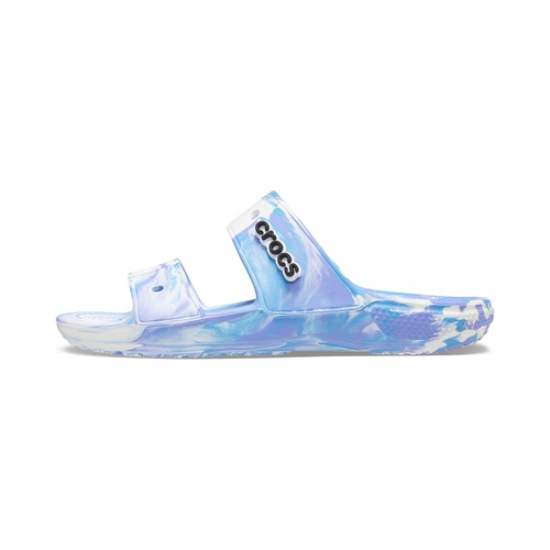 크록스 Crocs Classic Marbled Tie-Dye Sandal