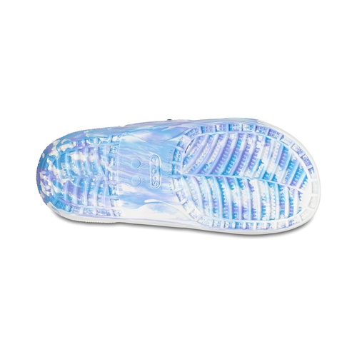 크록스 Crocs Classic Marbled Tie-Dye Sandal