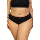 Curvy Couture Luxe Hipster Briefs_BLACK