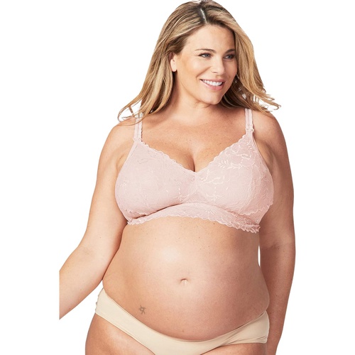  Cake Maternity Maternity Chantilly Busty Wire Free Lace Nursing Bralette (For E-G Cups)