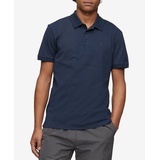 Calvin Klein Mens Regular Fit Smooth Cotton Monogram Logo Polo Shirt