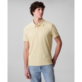Calvin Klein Mens Regular Fit Smooth Cotton Monogram Logo Polo Shirt