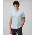 Calvin Klein Mens Regular Fit Smooth Cotton Monogram Logo Polo Shirt