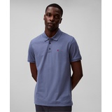 Calvin Klein Mens Regular Fit Smooth Cotton Monogram Logo Polo Shirt