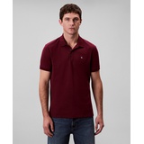 Calvin Klein Mens Regular Fit Smooth Cotton Monogram Logo Polo Shirt