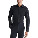 Calvin Klein Mens Slim Fit Supima Stretch Long Sleeve Button Front Shirt