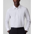 Calvin Klein Mens Slim Fit Supima Stretch Long Sleeve Button Front Shirt