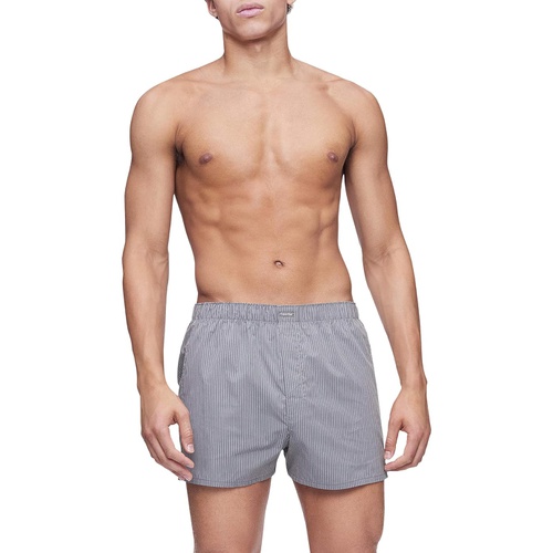 캘빈클라인 Calvin Klein Underwear Cotton Classics Multipack Pack Woven Boxer