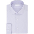 Calvin Klein Mens Dress Shirt Slim Fit Non Iron Stretch Solid