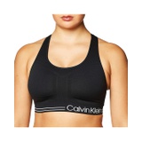 Calvin Klein Womens Premium Performance Moisture Wicking Medium Impact Sports Bra