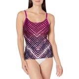 Calvin Klein Womens Over The Shoulder Tankini Swimsuit