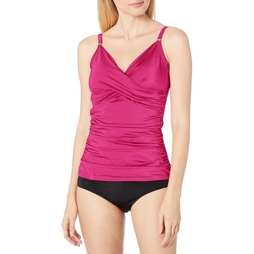  Calvin Klein Womens Standard Tankini Swimsuit with Adjustable Straps and Tummy Control