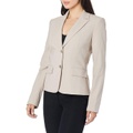 Calvin Klein Womens Two Button Lux Blazer (Petite, Standard, & Plus)