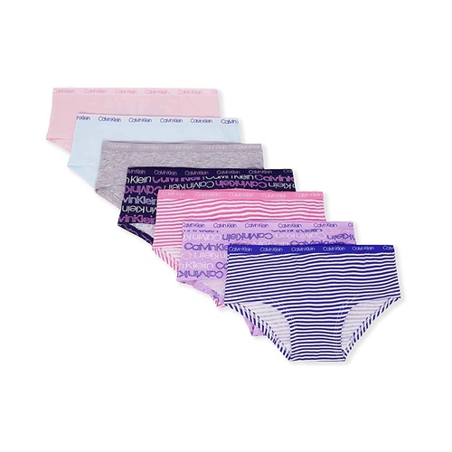  Calvin Klein Girls Kids Modern Cotton Hipster Panties Value Pack