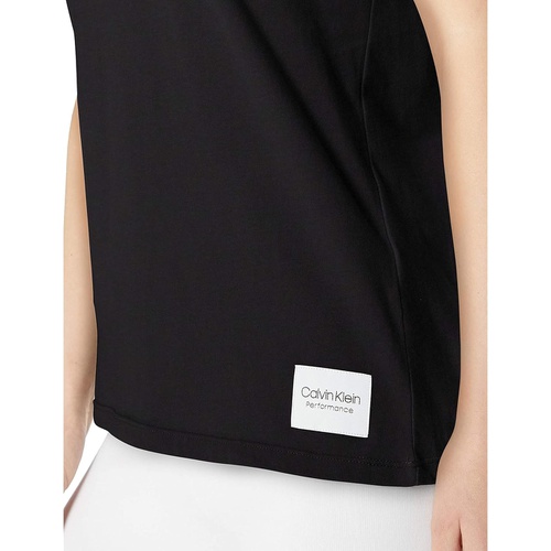  Calvin Klein Womens V-Neck T-Shirt