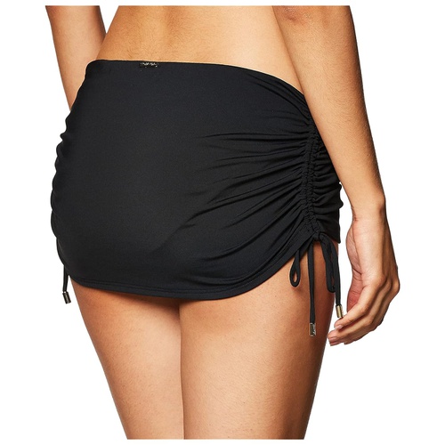  Calvin Klein Womens Side Shirred Bikini Swimsuit Bottom