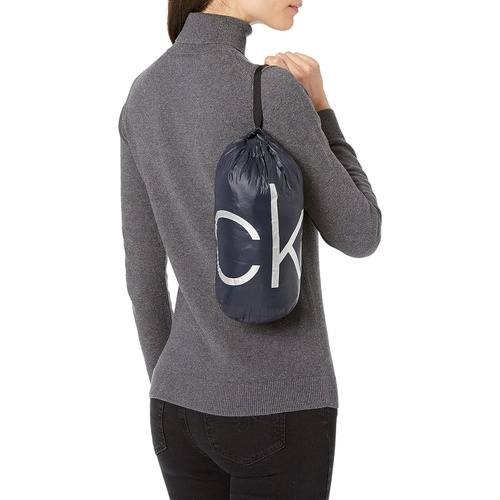  Calvin Klein Womens Lightweight Chevron Quilted Packable Down Jacket