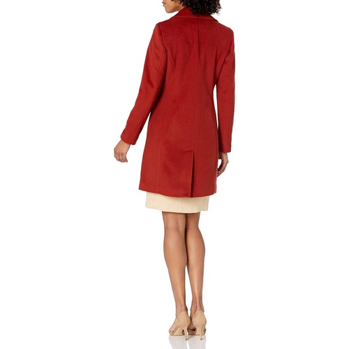  Calvin Klein womens Classic Cashmere Wool Blend Coat
