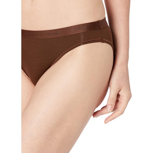 캘빈클라인 Calvin Klein Underwear Form to Body Mid-Rise Logo Bikini