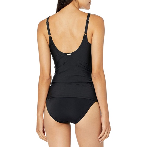  Calvin Klein Womens Standard Tankini Swimsuit with Adjustable Straps and Tummy Control