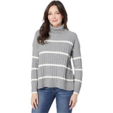 Calvin Klein Striped Cowl Neck