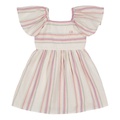 Toddler Girls Lurex Stripe Fit-and-Flare Dress