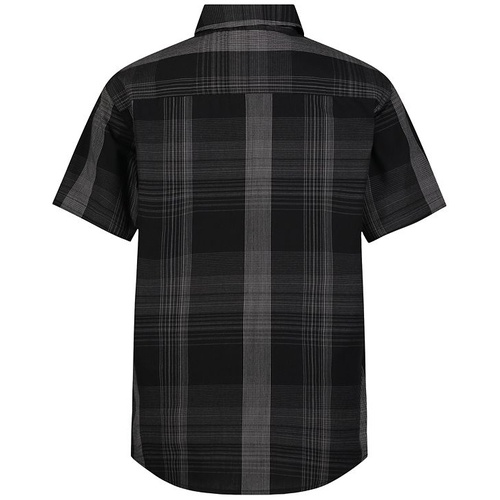  Big Boys CK Short-Sleeve Intricate Plaid Shirt