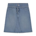 Big Girls Knee-Length Cotton Denim Skirt