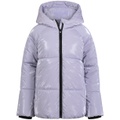 Little Girls Liquid Shine Puffer Jacket