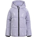 Toddler Girls Liquid Shine Puffer Jacket