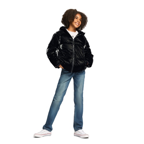  Big Girls Liquid Shine Puffer Jacket