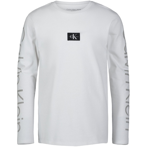  Big Boys Sleeve Print Long Sleeve Tee