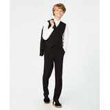 Big Boys Slim Fit Machine Washable Stretch Suit Pants