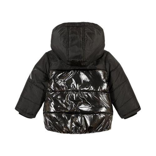  Baby Boys CKJ Shiny Blocked Bubble Jacket